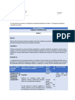 Planeación Dicatica Unidad 1. Estadistica Basica.