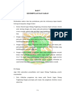 BAB V Kesimpulan Dan Saran PDF