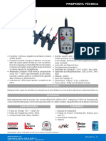 Fasímetro compacto e seguro para medição trifásica