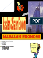 Ppt Masalah & Sistem Ekonomi