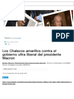 Los Chalecos Amarillos Contra El Gobiern PDF