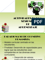 Actividades Sesion de Aprendizaje