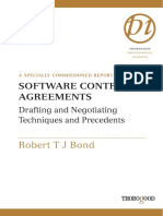 Robert Bond - Software Contract Agreements - Negotiating and Drafting Tactics and Techniques (Thorogood Reports) (2004)