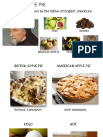 Chaucer Who Is Known As The Father of English Literature: British Apple Pie