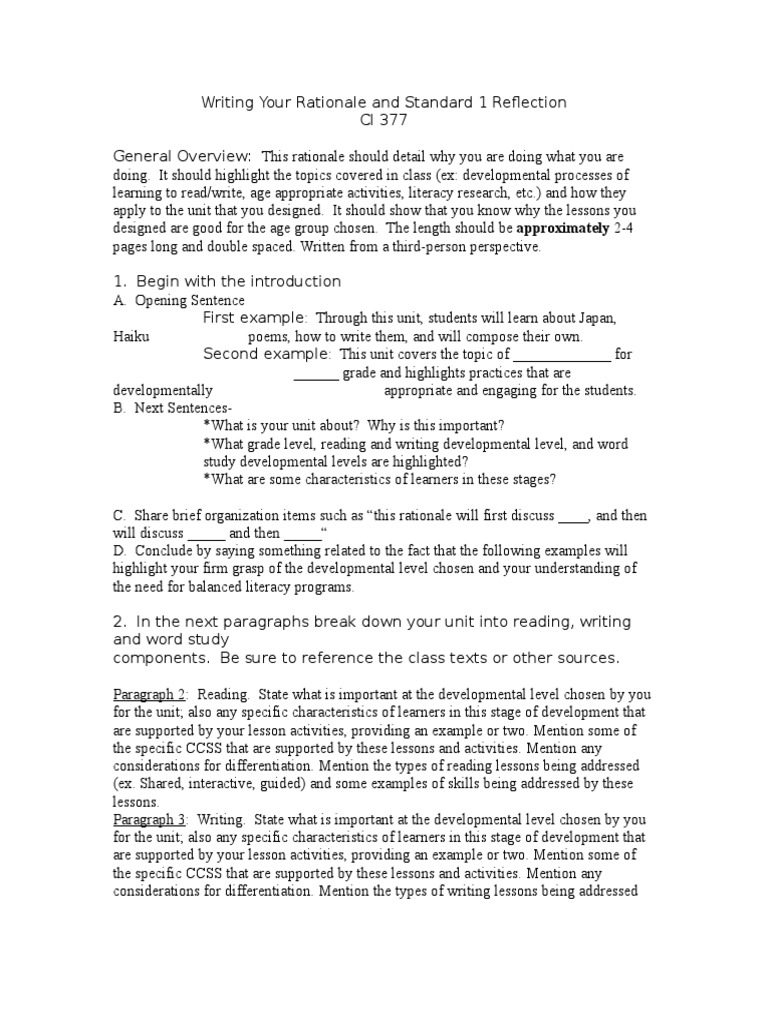Rationale Writing Quick Guide | Rationale for Research: Writing Tips ...