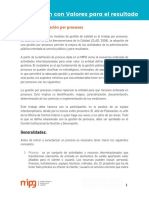 Dimension Gestion Valores