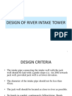 Design River Intake Tower