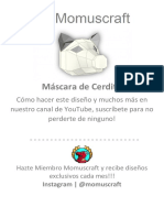 Mascara de Cerdo