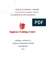 Panduan Aplikasi E-Learning - Trainee