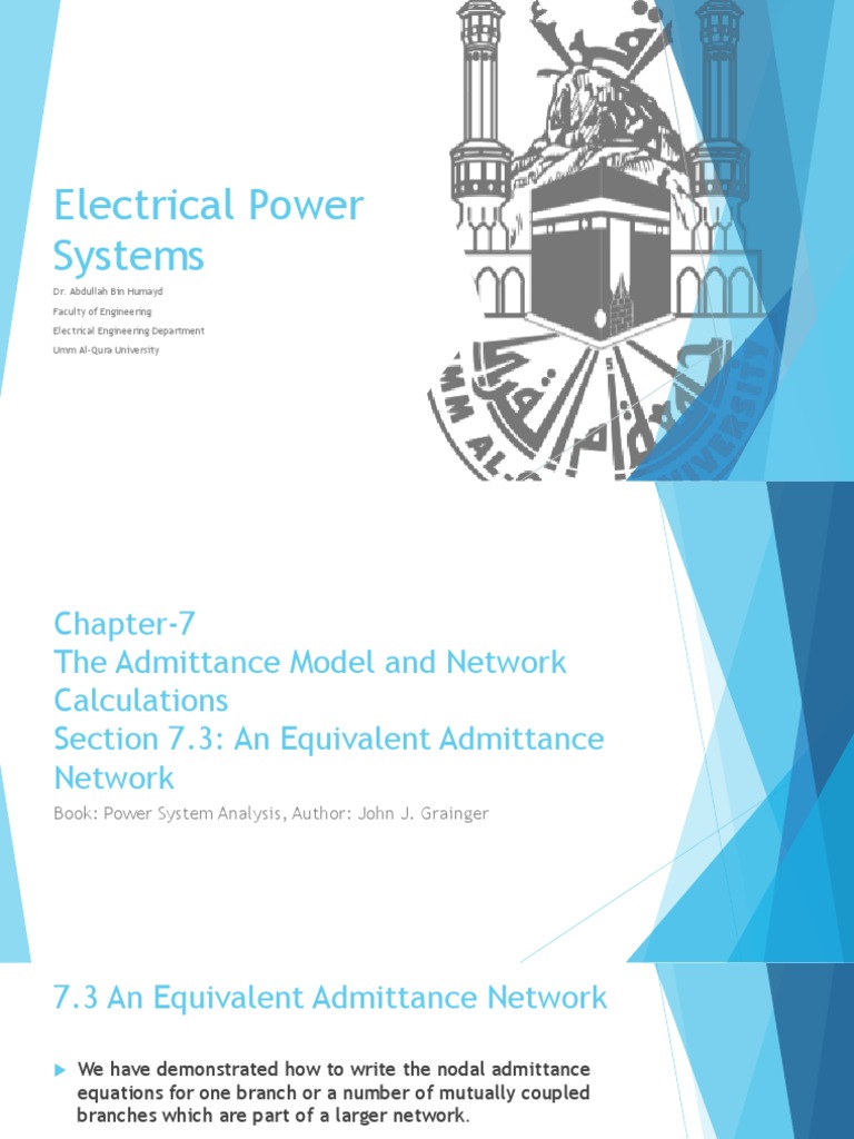 Electrical Power Systems | PDF | Mathematical Analysis | Teaching ...