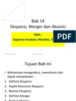 Rangkuman Bis Bab 14 Ekspansi, Merger, Akuisisi