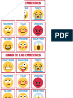Bingo Emociones PDF