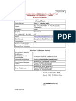 Lembar Informasi Pelaksanaan Bantuan (Lampiran 1,1d)