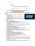 Unidad Didáctica de Fisiología Hoja de Trabajo Lab. No. 7