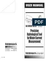 Precision Hydrological Tool For Water Current Measurement: User Manual