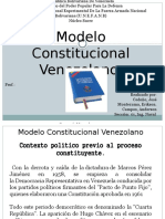 Modelo Constitucional Venezolano