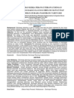 Hubungan Beban Kerja Perawat Perawat Dengan Pelaksanaan Discharge Planning Diruang Rawat Inap Rumah Sakit Bhayangkara Palembang Tahun 2018