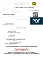EXAMINEE NUMBER: 2019110347: Afp Service Aptitude Test Online Application Form
