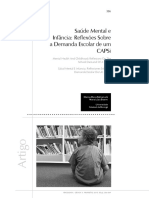 Saúde Mental e Infância: Reflexões Sobre A Demanda Escolar de Um Capsi