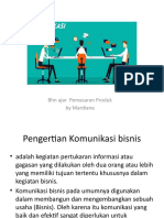 KOMUNIKASI BISNIS