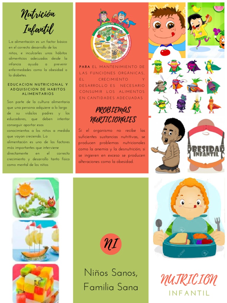 Nutrición Infantil y Hábitos Saludables | PDF | Relaciones personales ...