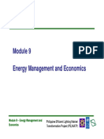 Module 9 Energy MGMT Economics