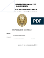 Protocolo de Seguridad