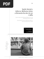 Saúde Mental e infância reflexões sobre a demanda escolar de um capsi.pdf