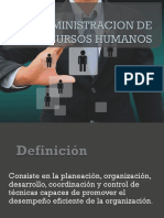 Administracion de Recursos Humanos