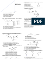 Examen Parcial de Química Orgánica UPCH