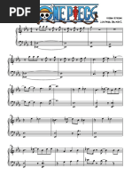 We Are One Piece Easy Piano PDF