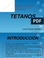 Tetanos: Enfermedad aguda generada por la neurotoxina de Clostridium tetani