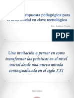 Hacia Una Propuesta Pedagógica en El Nivel Inicial en Clave Tecnologica. Andrea Vitola