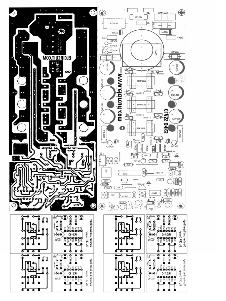 Class D 4k5 Ir2110 Amplificador PDF | PDF