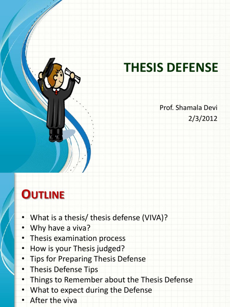 Thesis Defense Preparation Guide | PDF | Thesis | Epistemology