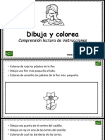 Instrucciones Dibujar y Colorear