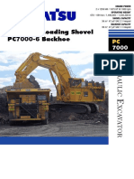 PC7000-6 Loading Shovel PC7000-6 Backhoe