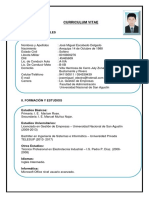 Mi Curriculum Vitae - Jose Escobedo Febrero 2019