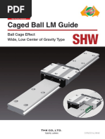 uu LM THK | PDF | Bearing (Mechanical) | Engineering Tolerance
