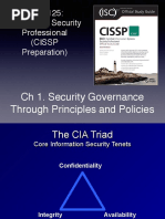 CNIT 125: Information Security Professional (Cissp Preparation)