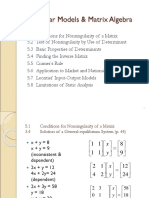 Ch. 5 Linear Models & Matrix Algebra