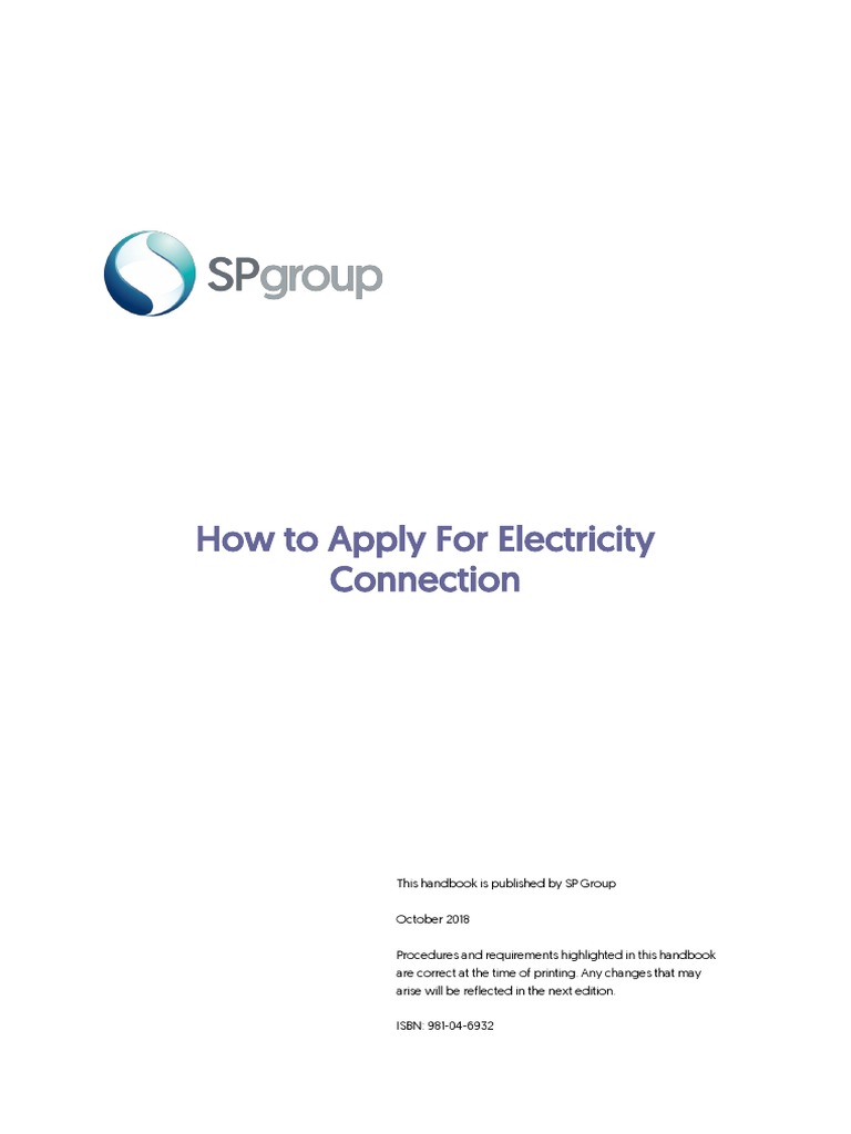 How To Apply For Electricity Connection PDF Electric Power