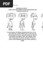 Hojas de Modelo y Diseño de Personajes Básicos | PDF | Arte