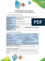 Guía de Actividades y Rubrica de Evaluación - Tarea 1 - Reconocimiento Del Curso