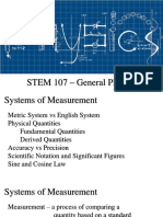STEM 107 - General Physics