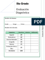 5to Grado - Diagnóstico.pdf