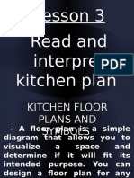 Read and Interpret Kitchen Plans