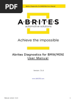 User Manual Abrites Commander For Bmw2