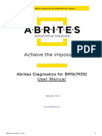 Abrites Diagnostics Manual for BMW and Mini