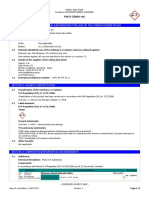 Safety data sheet for aluminum chloride hydroxide sulfate